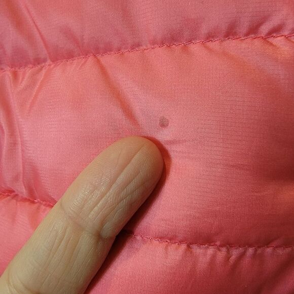 Eddie Bauer Girls Puffer Jacket Coar Pink Ombre Size L - Picture 5 of 5